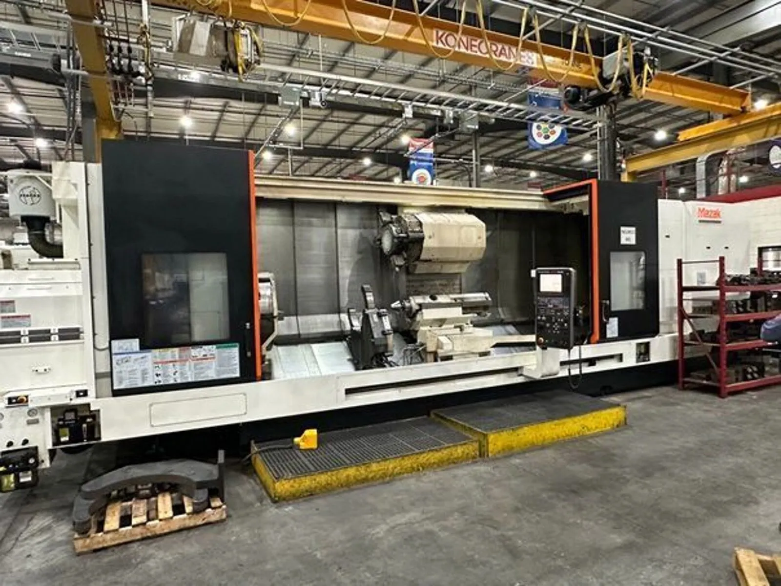 Mazak #Cybertech-Turn-5500M, CNC Lathe, 36" swing, 159.1" centers, 160" machining length, 32" chuck, 14.76" - Image 4