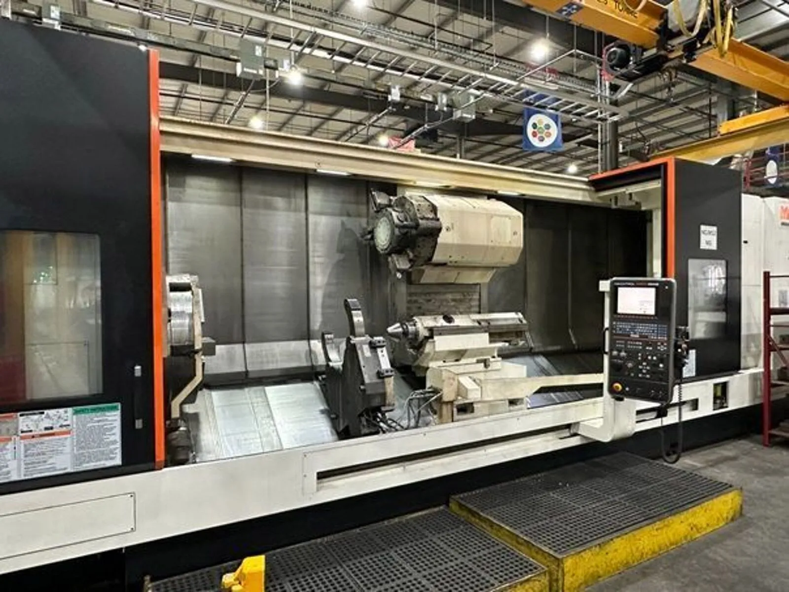 Mazak #Cybertech-Turn-5500M, CNC Lathe, 36" swing, 159.1" centers, 160" machining length, 32" chuck, 14.76" - Image 6