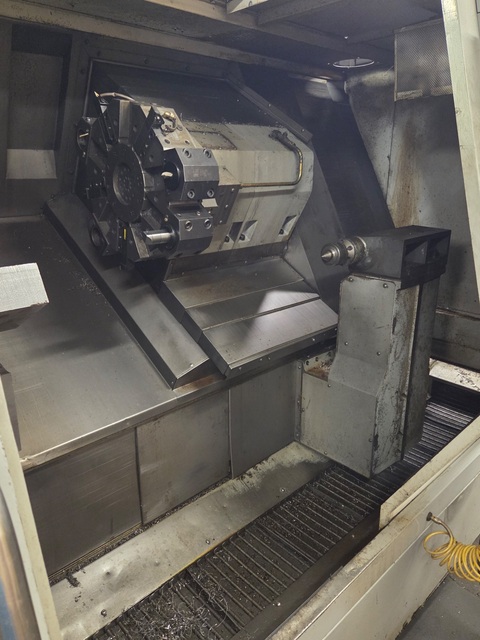 Haas #SL-40BB, CNC Lathe, 34" swing, 25.5" turning diameter, 44" machining length, 24" chuck, 6.5" bar, 55 - Image 4