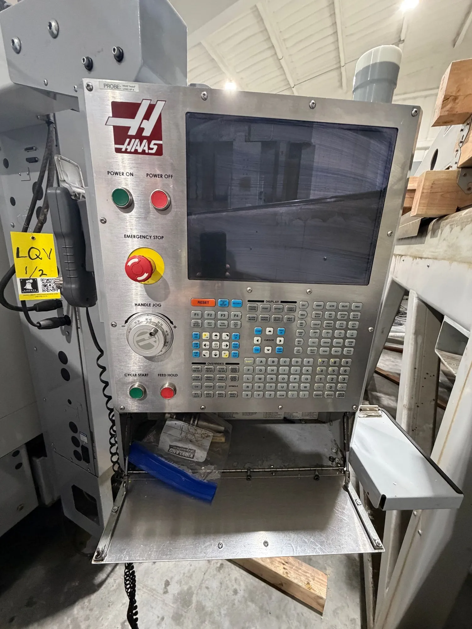 Haas #ES-5-4T, CNC Horizontal Machining Center, 40" X, 18" Y, 22" Z, 30 HP, 12,000 RPM, 40 automatic tool - Image 8