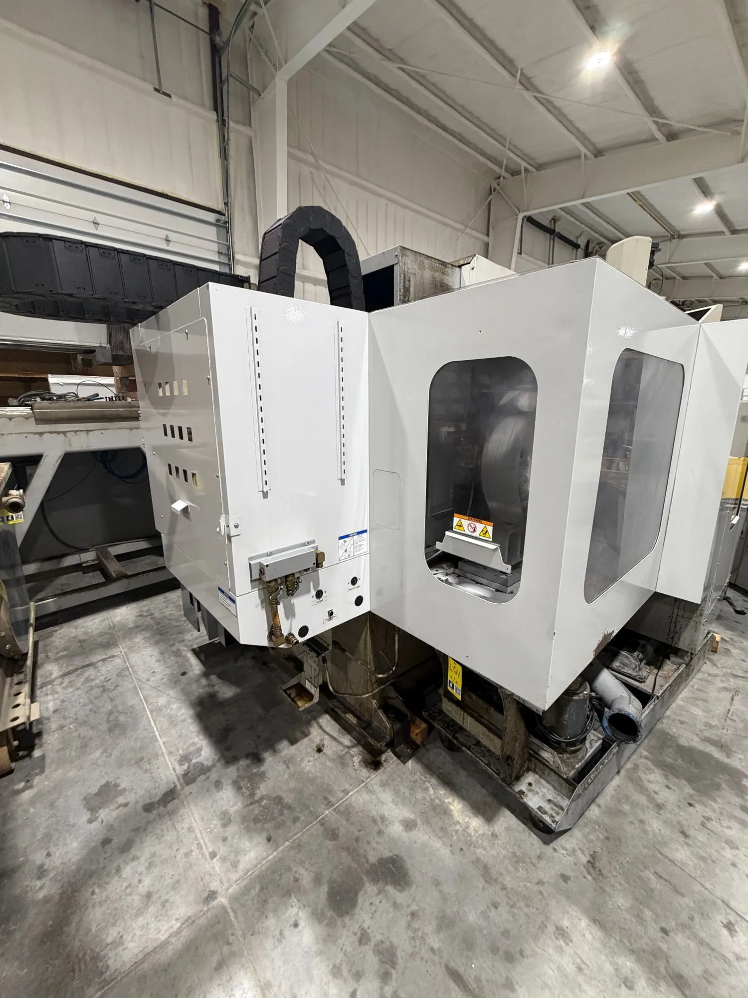 Haas #ES-5-4T, CNC Horizontal Machining Center, 40" X, 18" Y, 22" Z, 30 HP, 12,000 RPM, 40 automatic tool - Image 10