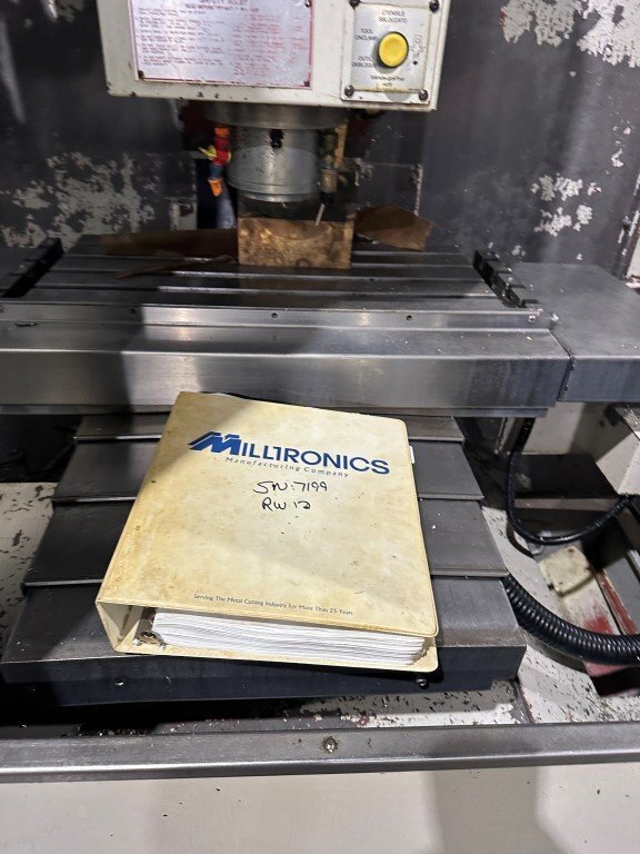 Milltronics #RW12, CNC Vertical Machining Center, 24" X, 12" Y, 16" Z, 12" x 30" table, 15 HP, 8,000 RPM, 10 - Image 5
