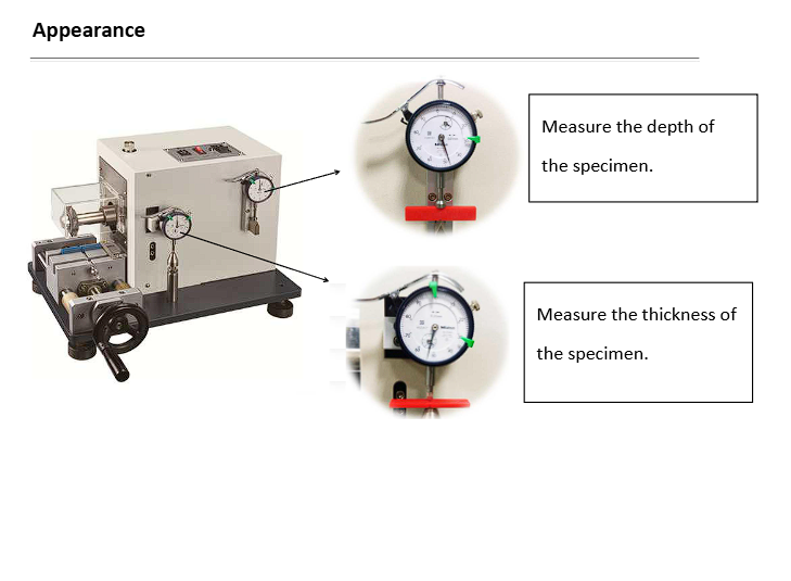 Frank Bacon #FB-640A, manual Izod specimen notcher, 30-700 m/min cutting speed, 100-240 V., 1 Ph., new - Image 1