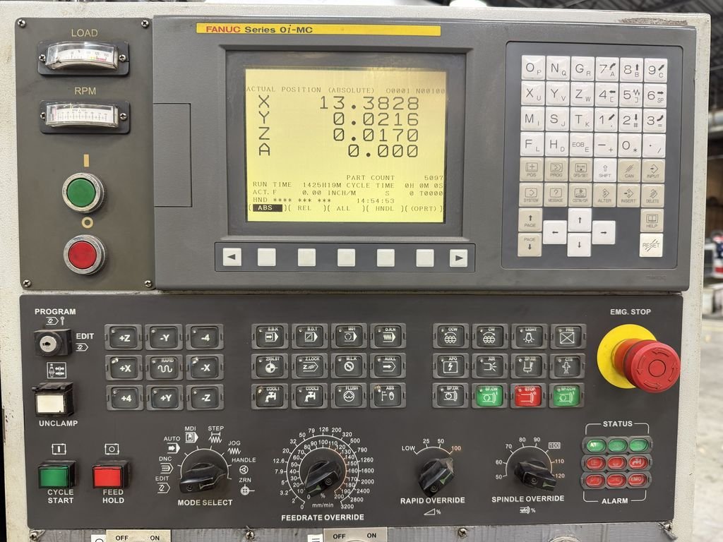 Litz Hitech #CV-800, CNC vertical machining center, Fanuc 0iMC, 31.5" X, 19.7" Y, 21.3" Z, 8000 RPM, 24 - Image 4