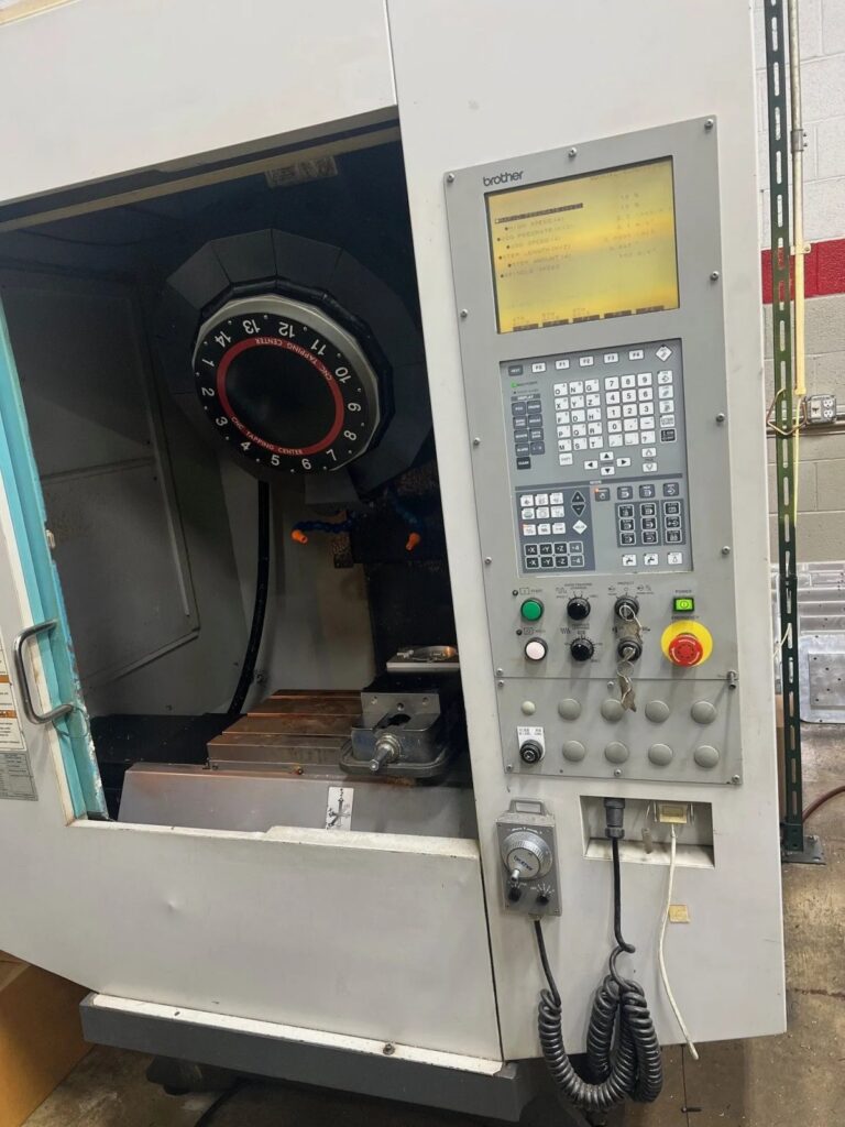 Brother #TC-S2A, CNC drill & tap, Brother CNC-A00 Control, 23.6" X, 18.9" Y, 14.2" Z, 10000 RPM, 14 ATC, 10 - Image 4