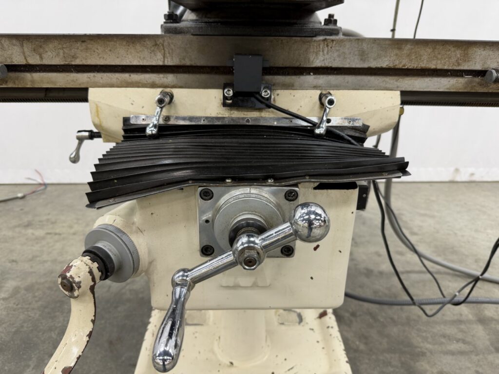 Birmingham #BPS-1649, vertical mill, 9" x49" table, Acu-Rite 2-Axis digital read out, X-Axis power feed, R8 - Image 5