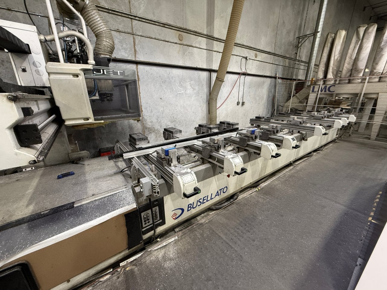 Busellato #Jet-Concept-XXL, CNC Router, pod & rail, 236" X, 53" Y, dual work zones, 16 HP HSK F63 spindle, 15 - Image 1
