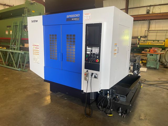 Brother #Speedio-W1000Xd2, CNC drill & tap mill, CNC-D00 Control, 43.3" x 19.7" table, 10000 RPM, 28 ATC - Image 1