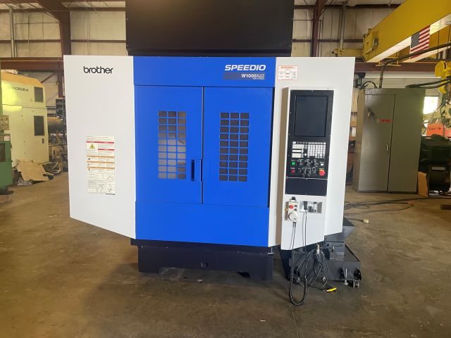 Brother #Speedio-W1000Xd2, CNC drill & tap mill, CNC-D00 Control, 43.3" x 19.7" table, 10000 RPM, 28 ATC - Image 2