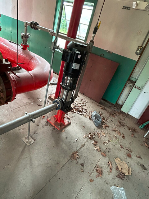 18 Valves mechanical and electrical and a Vertical Multistage Centrifugal Pump assembly WEG NEMA - Image 9