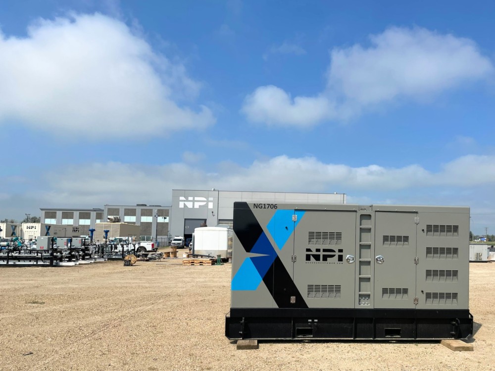 170 KW NPI #NPI170, Natural gas / LPG generator set, 480 Volts, enclosure - Image 1