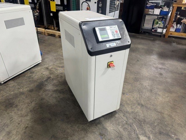 6 KW Frigel #RCM60/6HP, chiller & temperature controller, 3.5 ton, 3 HP pump, 40 GPM @ 40 psi, 460 V., 23°F - Image 1
