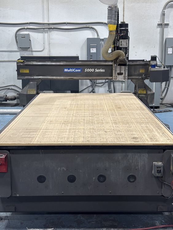 Multicam 5000 Series, CNC Router, 5' x10', 8 ATC, 2005 - Image 1