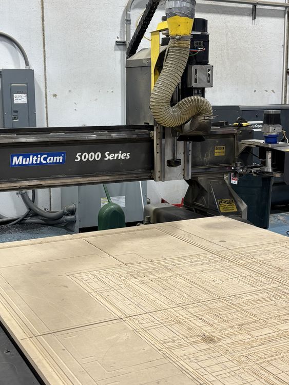 Multicam 5000 Series, CNC Router, 5' x10', 8 ATC, 2005 - Image 2