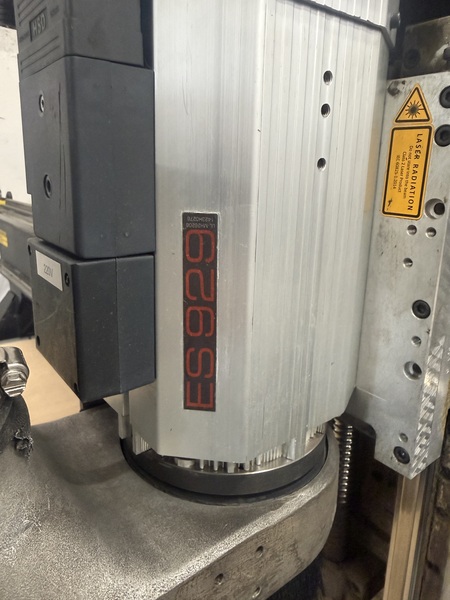 Multicam 5000 Series, CNC Router, 5' x20', ES-929 spindle, vacuum table, 20 HP, 12 tool, rotary changer, 2016 - Image 3
