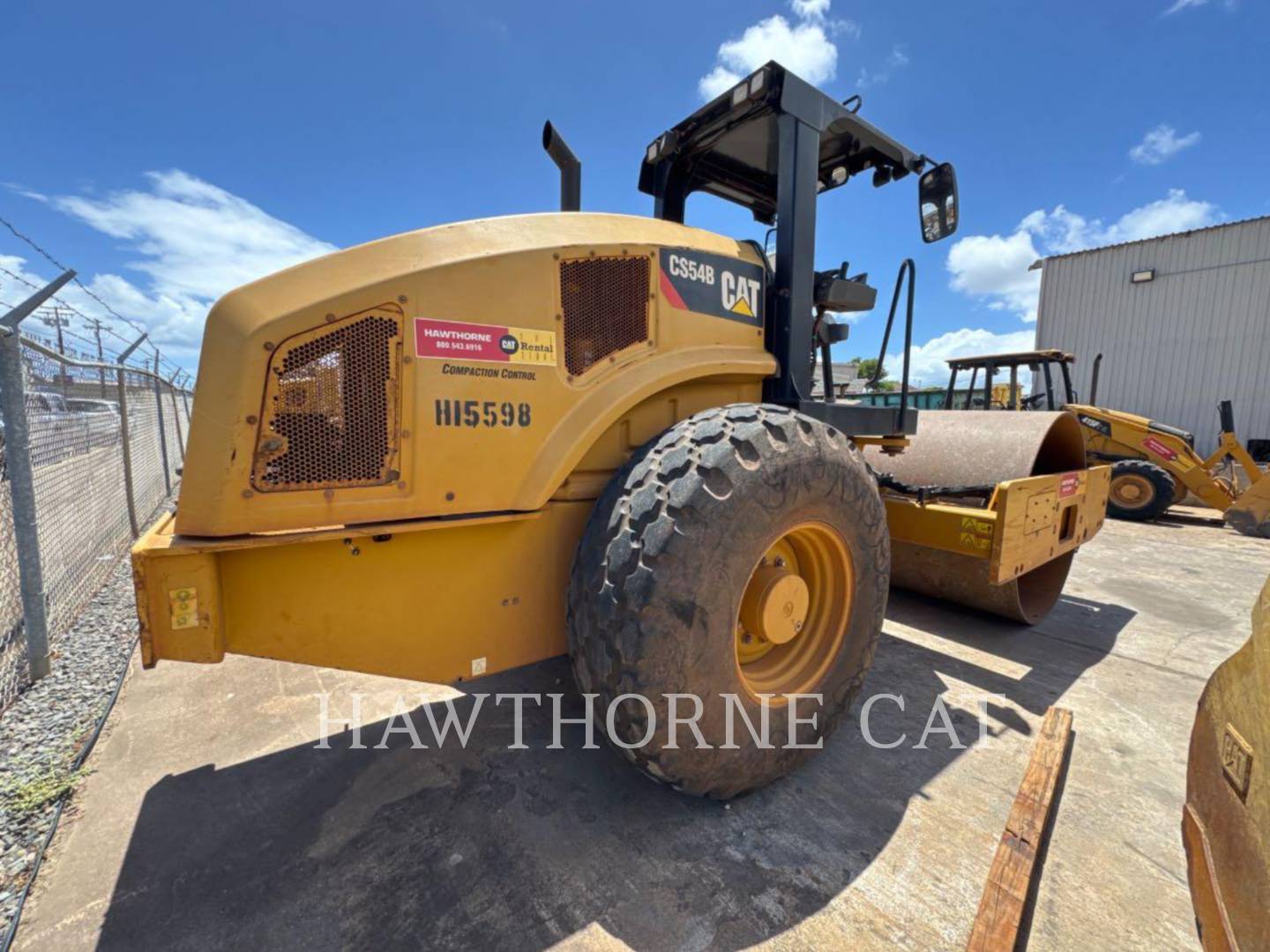 Caterpillar CS54B, Compactor, 1769 hours, S/N: CS500400, 2016 - Image 3