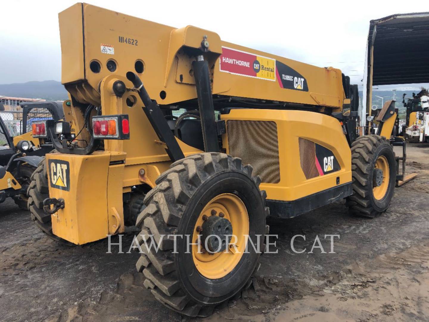 Cat TL1055C, Telehandler, 3355 hours, S/N: KDE01740, 2015 - Image 4