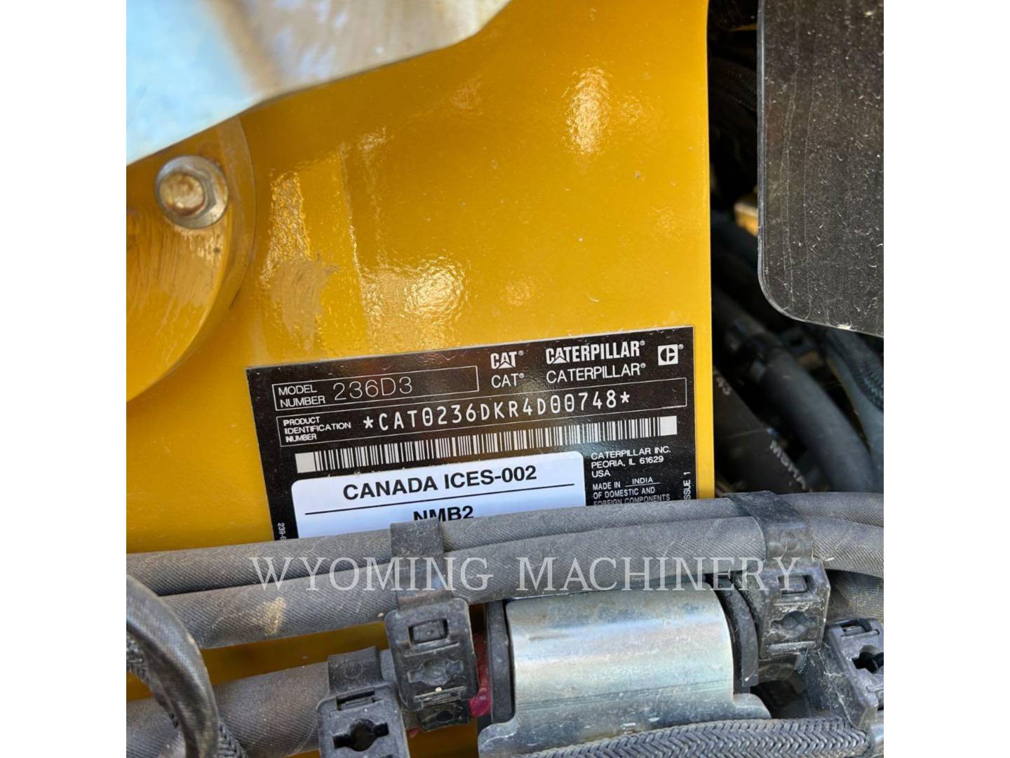 Cat 236D3, Skid Steer Loader, 4 hours, S/N: R4D00748, 2024 - Image 6
