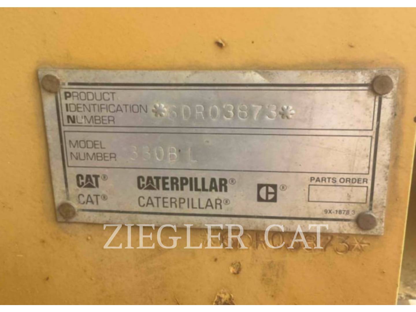 Caterpillar 330BL, Excavator, 13083 hours, S/N: 6DR03873, 2000 - Image 6