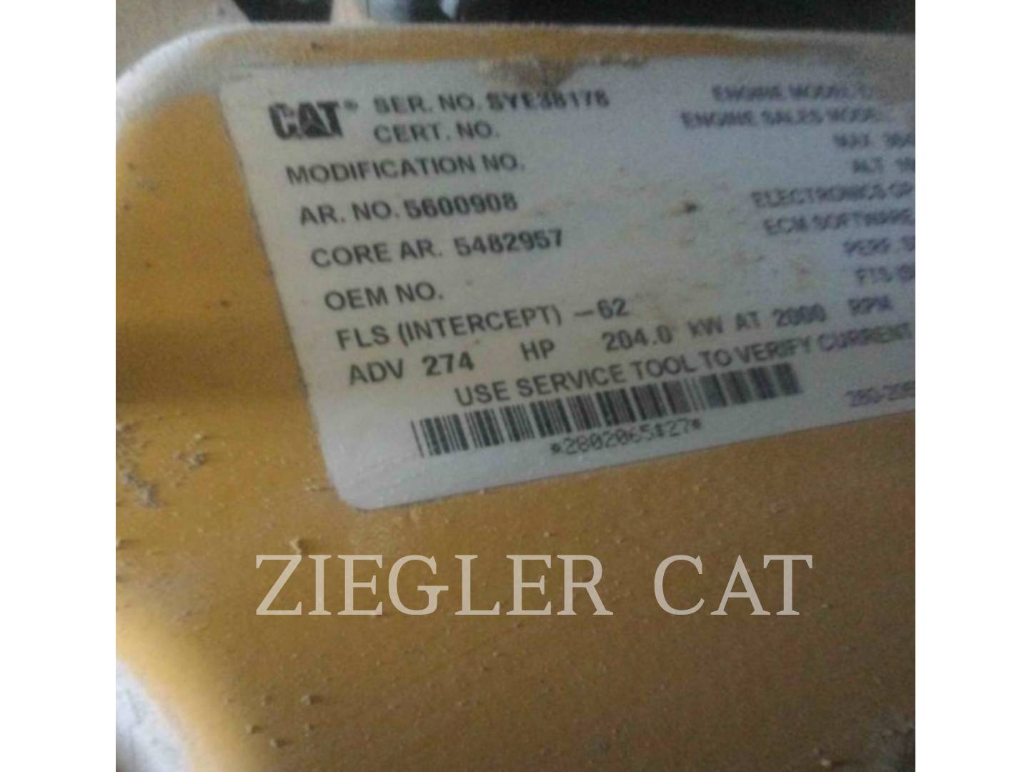 Caterpillar 160-15AWD, Motor Grader, 6771 hours, S/N: EB700215, 2021 - Image 8
