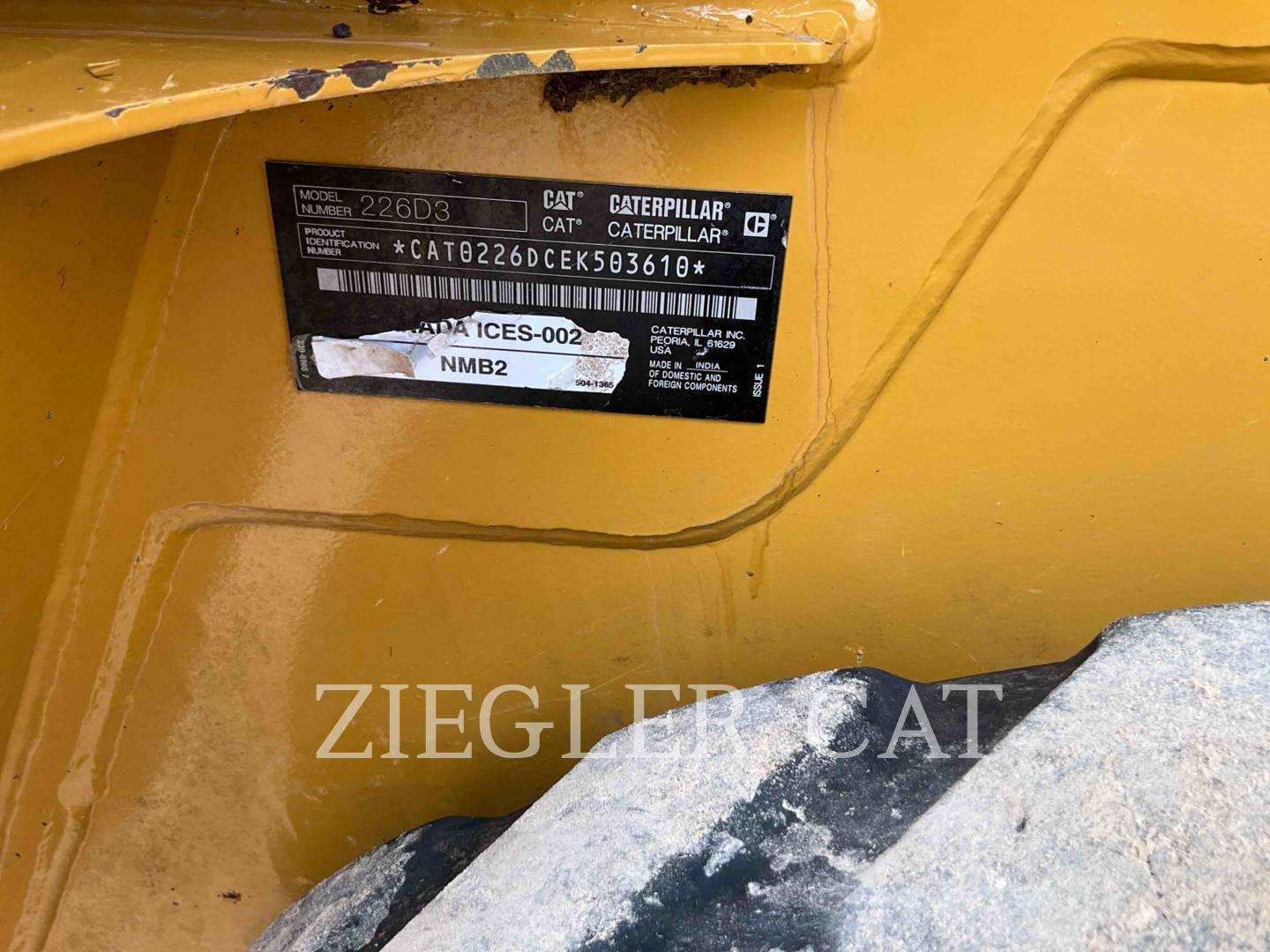Cat 226D3, Skid Steer Loader, 1451 hours, S/N: EK503610, 2025 - Image 6