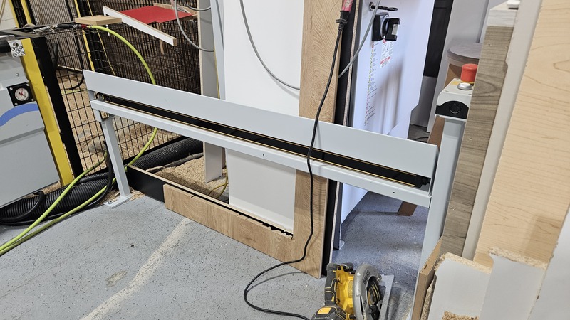 Homag #Optimat-NBP084/Vantech-510, CNC Flat Table Nesting Router, 5' x 10' table, 13.4 HP spindle, phenolic - Image 4