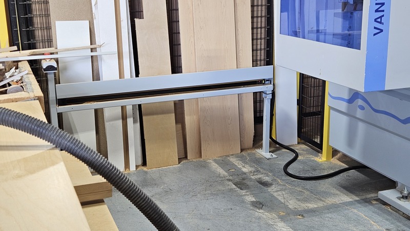 Homag #Optimat-NBP084/Vantech-510, CNC Flat Table Nesting Router, 5' x 10' table, 13.4 HP spindle, phenolic - Image 5