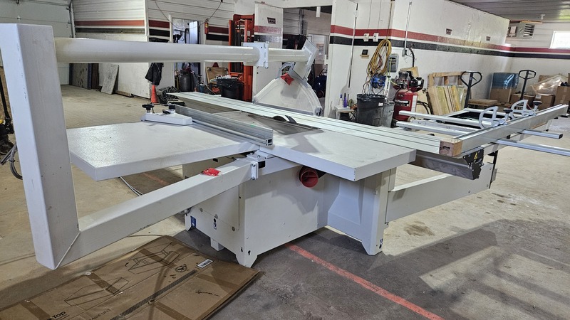 SCM #Nova-SI-400, Sliding Table Saw, cast iron work table, anodized aluminum sliding table, adjustable - Image 4