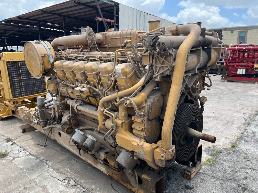 1476 HP Caterpillar #3512B, diesel engine core, 1200 RPM, 4AW Serial Prefix, good rebuildable core, 2006 - Image 3