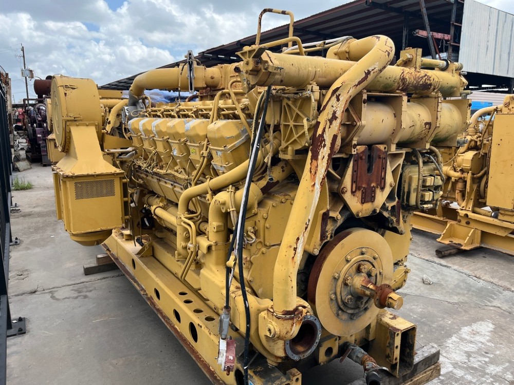 1476 HP Caterpillar #3512B, diesel engine, 1200 RPM, CTB Serial Prefix, Good Rebuildable Core, 2001 (5 - Image 2