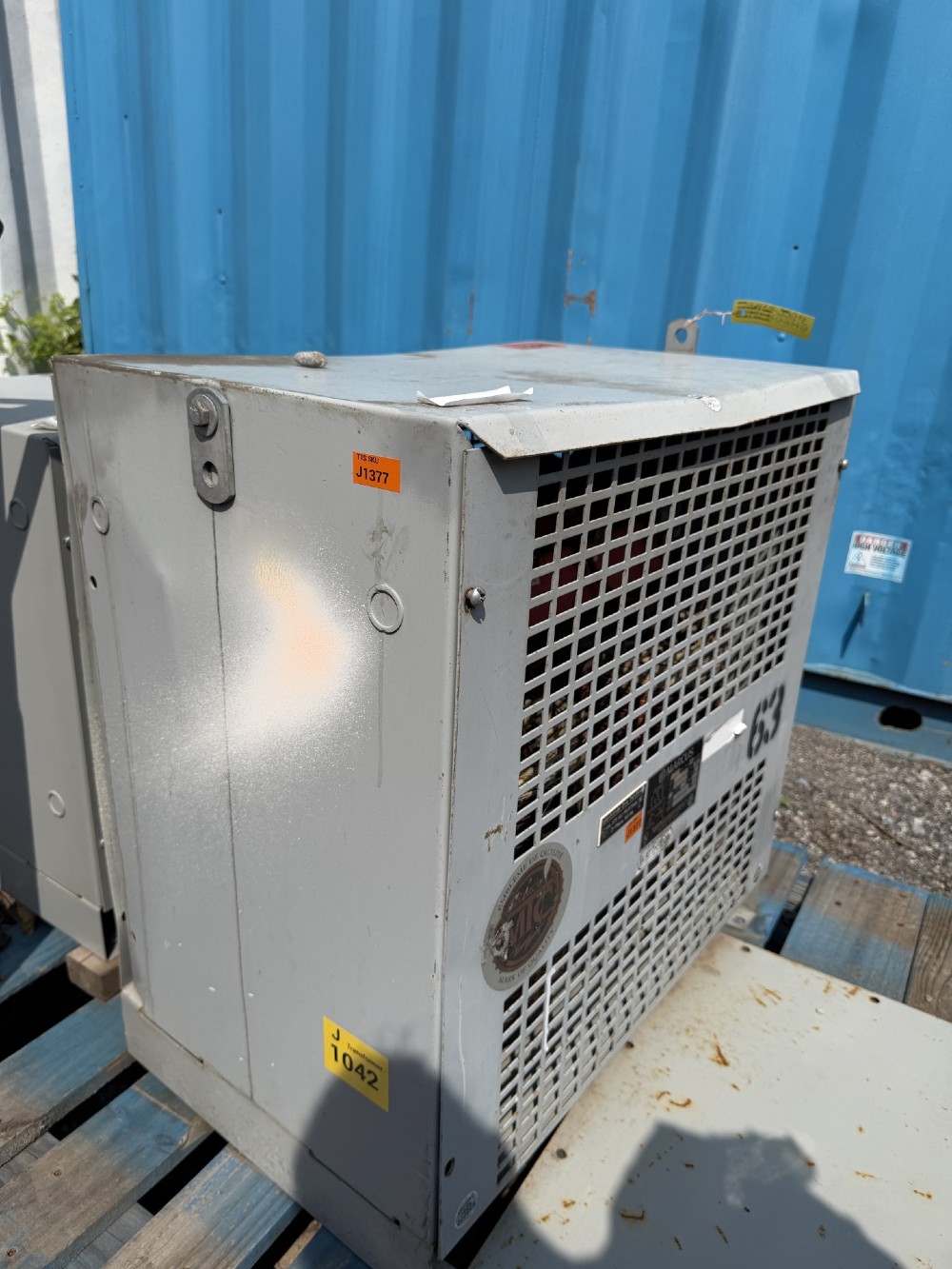 63 KVA 575 Delta Primary, 575Y/332 Secondary, Marcus Transformer of Canada Ltd., Dry Type TW Isolation Nylon - Image 4