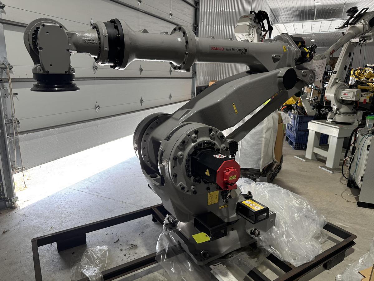 Fanuc, M-900iB/280L, 6-Axis robot, 280 Kg payload, 122.17" reach, teach pendant, R-30iB controller, 2016 - Image 7
