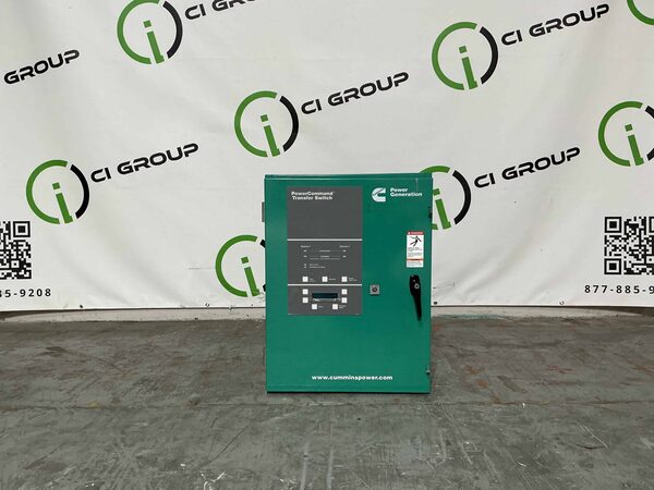 70 Amp. Cummins #OTPCA-1777391, automatic transfer switch, 480 Volts, 3PH, 3-pole, 2017 - Image 1