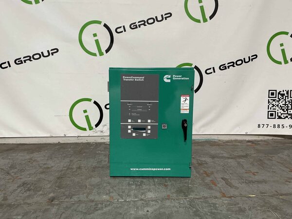 125 Amp. Cummins #OTPCA-1777390, automatic transfer switch, 480 Volts, 3PH, 3-pole, 2017 - Image 1