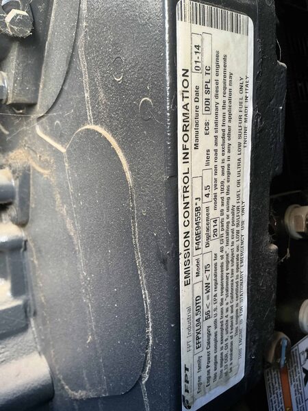 50 KW Generac #SD050, Diesel Generator Set, 120/240 Volts, 1800 RPM, sound attenuated enclosure, 1PH, 2014 - Image 10
