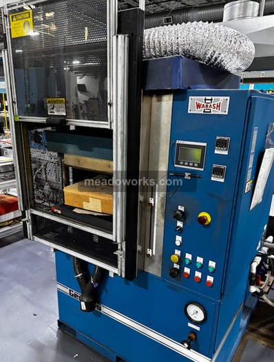 50 Ton, Wabash MPI #G50H-18-X, Hydraulic Press, 3 HP, 2021 - Image 1