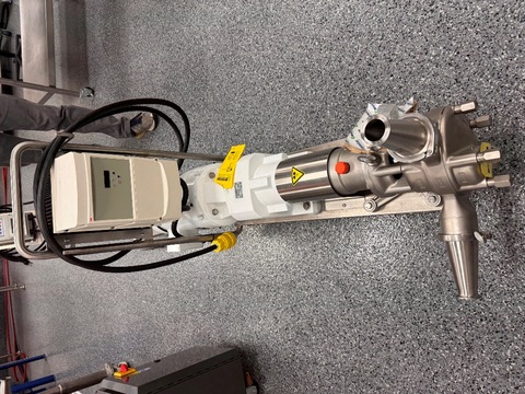 MasoSine, Sanitary Sine Pump, Nord gear reducer, 3.31:1 ratio, ABB variable frequency drive, 2023, (3 - Image 1