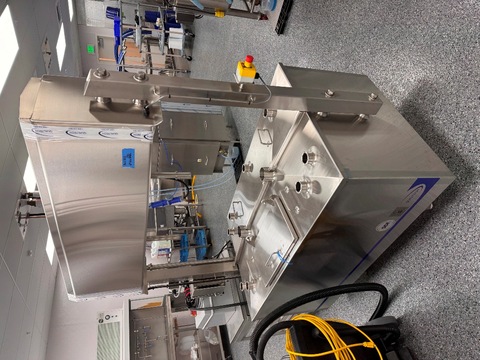 1,000 lb. Qualtech, Jacketed Pasteurizing Cheese Vat, 70 psig water max. jacket pressure, 2023 - Image 1