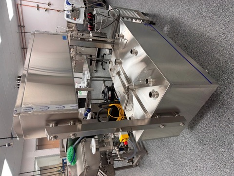 1,000 lb. Qualtech, Jacketed Pasteurizing Cheese Vat, 70 psig water max. jacket pressure, 2023 - Image 2