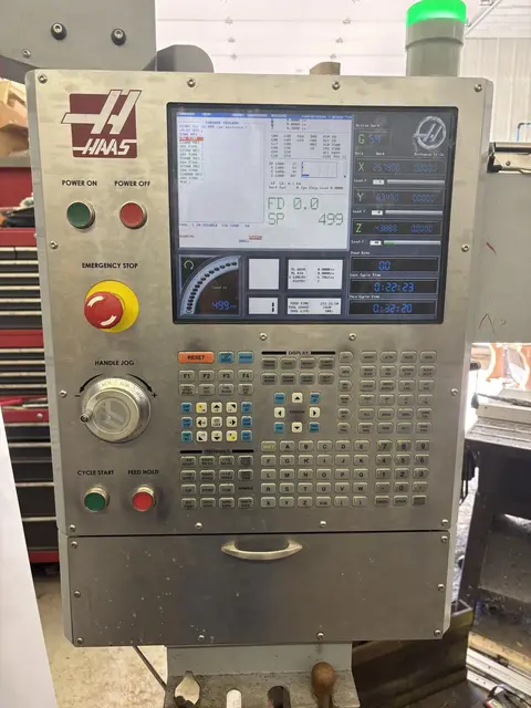 Haas #VF-2BYT, CNC Vertical Machining Center, 30" X, 20" Y, 20" Z, 20 HP, 10,000 RPM, CAT 40, 20 automatic - Image 3