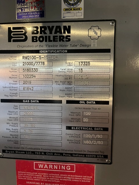 Complete Combined Heat & Power Plant, boilers & generators, 2019 - Image 7