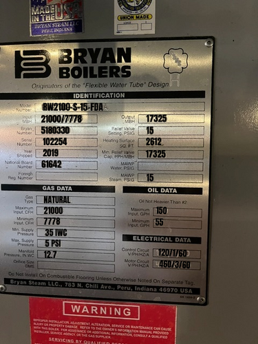Complete Combined Heat & Power Plant, boilers & generators, 2019 - Image 8