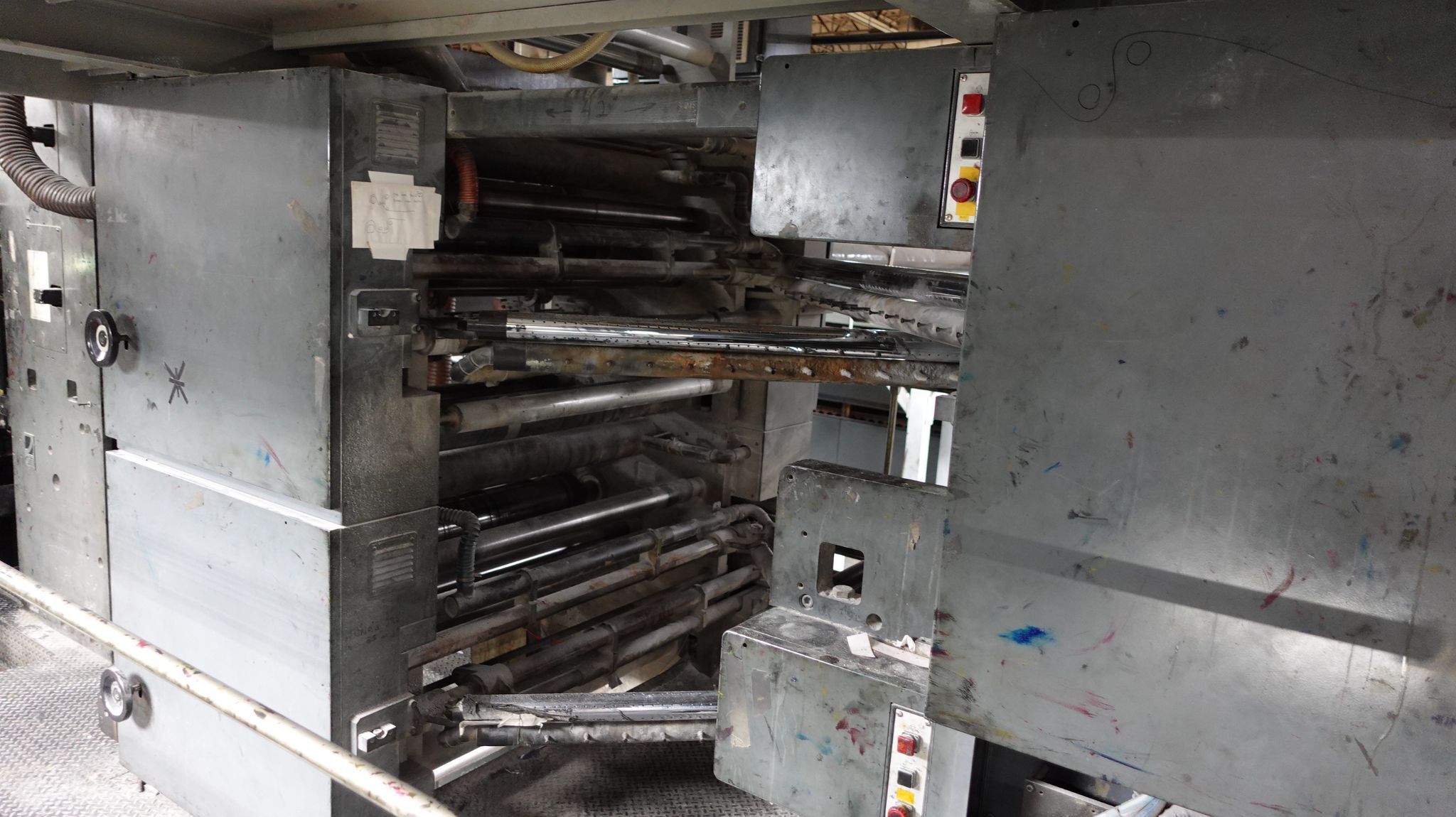 Heidelberg #JF-50, double web combo folder, 22.75" cutoff, 38" web, 50000 impressions, 4 & 8 page, 2000 - Image 5