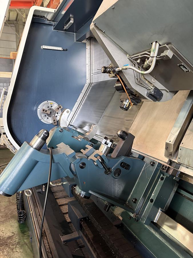 Johnford #ST160-BMCY, CNC Slant Bed Lathe, 36.2" swing, 27.6" swing over cross slide, 12" chuck, 4.6" bar - Image 2