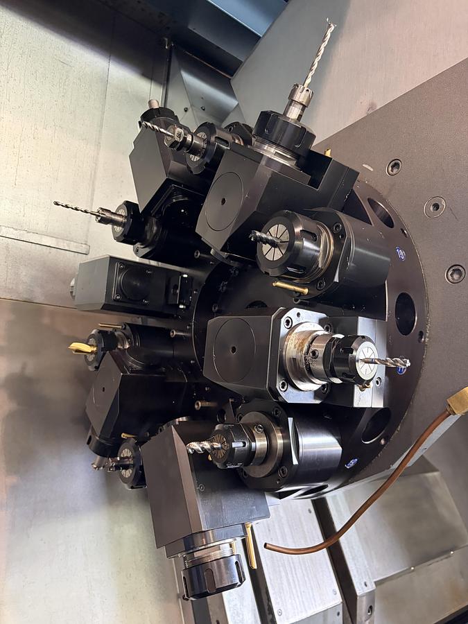 Johnford #ST160-BMCY, CNC Slant Bed Lathe, 36.2" swing, 27.6" swing over cross slide, 12" chuck, 4.6" bar - Image 3