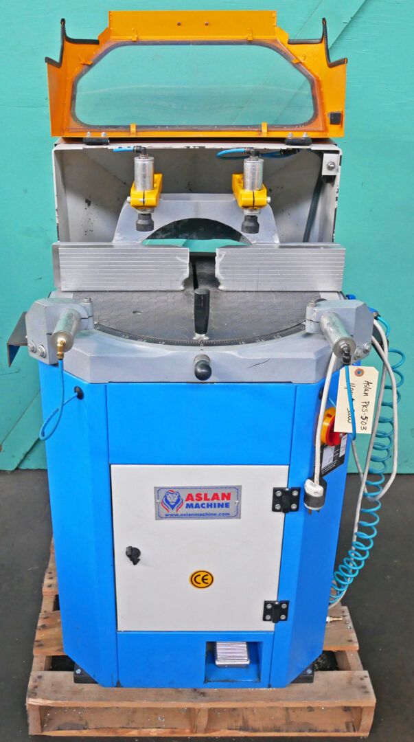 18" Aslan #PKS-503, Semi-Automatic Non-Ferrous Aluminum Upcut Saw, 1.26" bore, 3000 RPM, 2 HP - Image 3