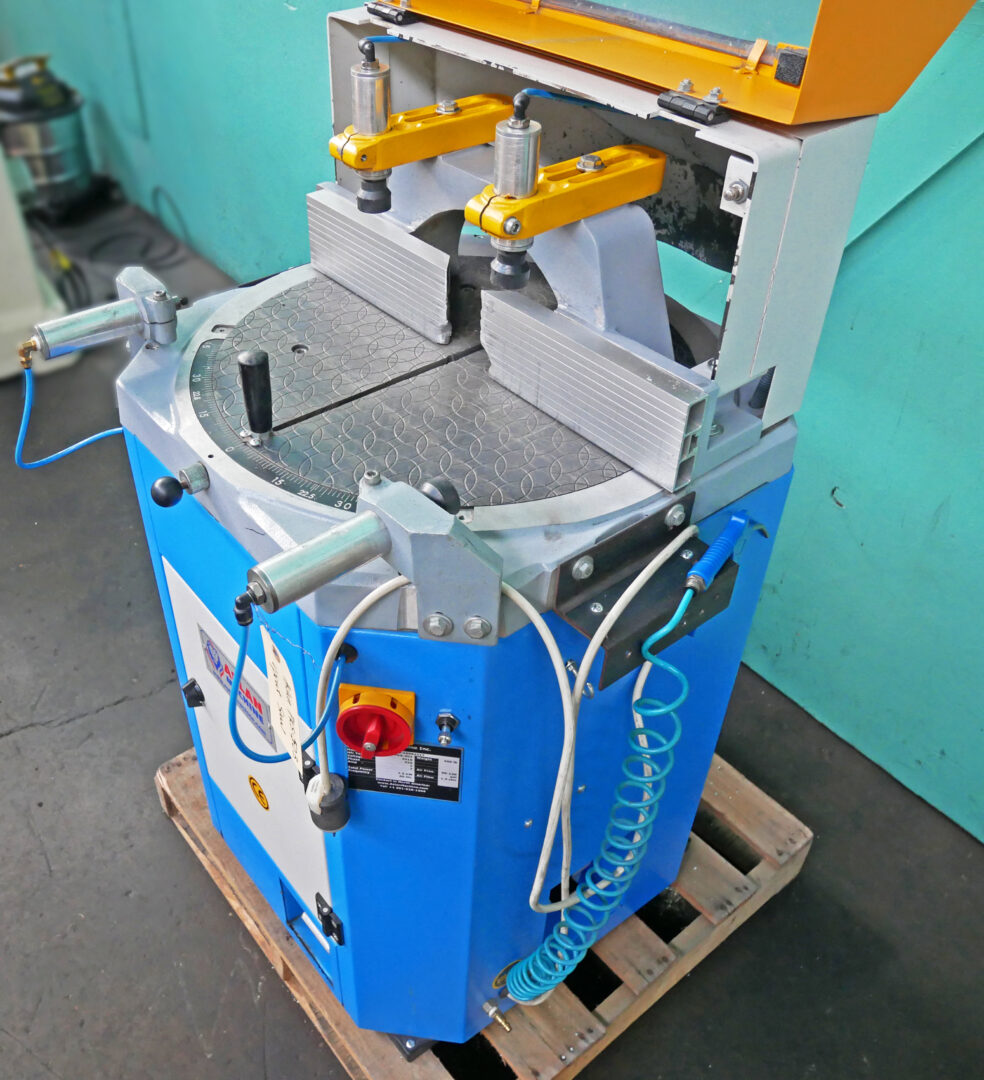 18" Aslan #PKS-503, Semi-Automatic Non-Ferrous Aluminum Upcut Saw, 1.26" bore, 3000 RPM, 2 HP - Image 8