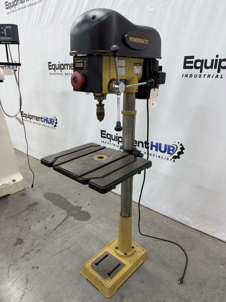 18" Powermatic #2800, variable speed drill press, 400-3000 RPM, digital RPM readout, 1 HP, 115 V., 1 Ph., 2009 - Image 2