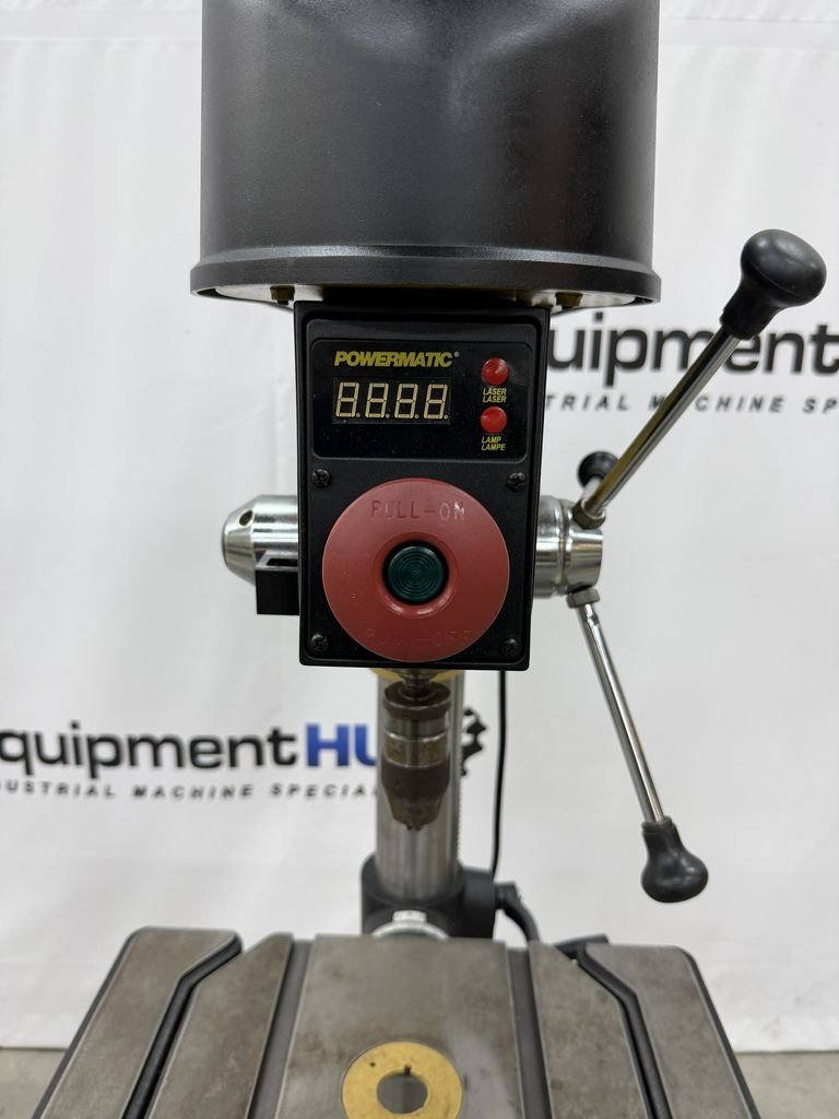 18" Powermatic #2800, variable speed drill press, 400-3000 RPM, digital RPM readout, 1 HP, 115 V., 1 Ph., 2009 - Image 4