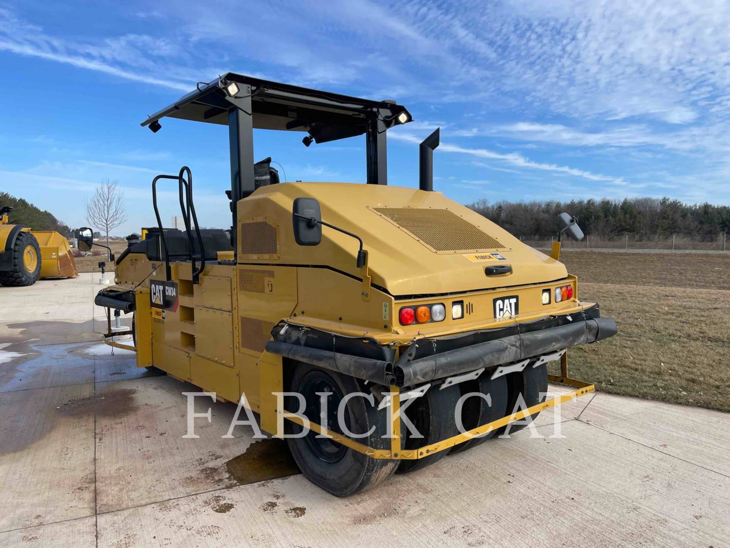 Caterpillar CW34, Pneumatic Tired Compactor, 1194 hours, S/N: AL300376, 2019 - Image 4